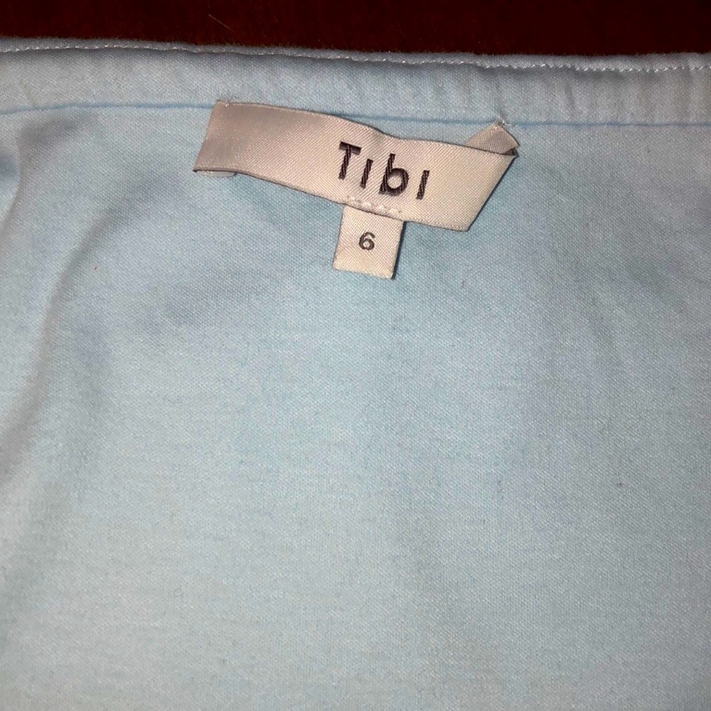TIBI Mercerized off shoulder top - Picture 5 of 8